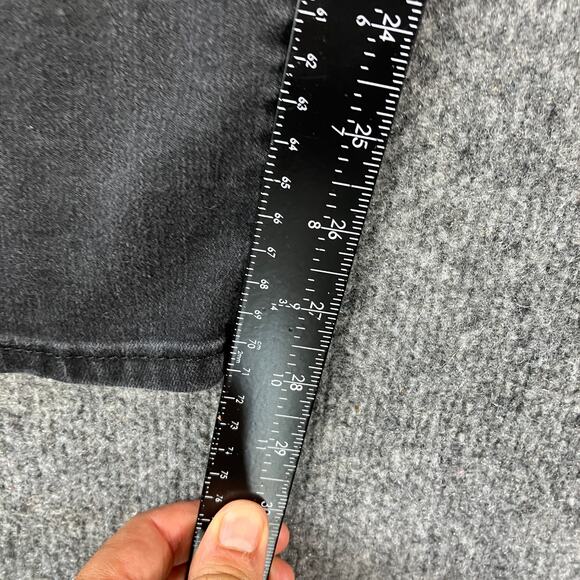 Levi's Womens Jeans 8 Black Classic Bootcut Stretch Denim Mid Rise Casua - Picture 3 of 10